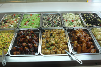 淘飽中式快餐飯菜實拍圖